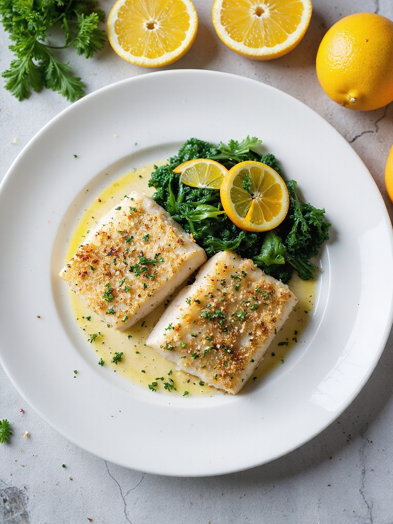 herb crusted citrus saut ed cod