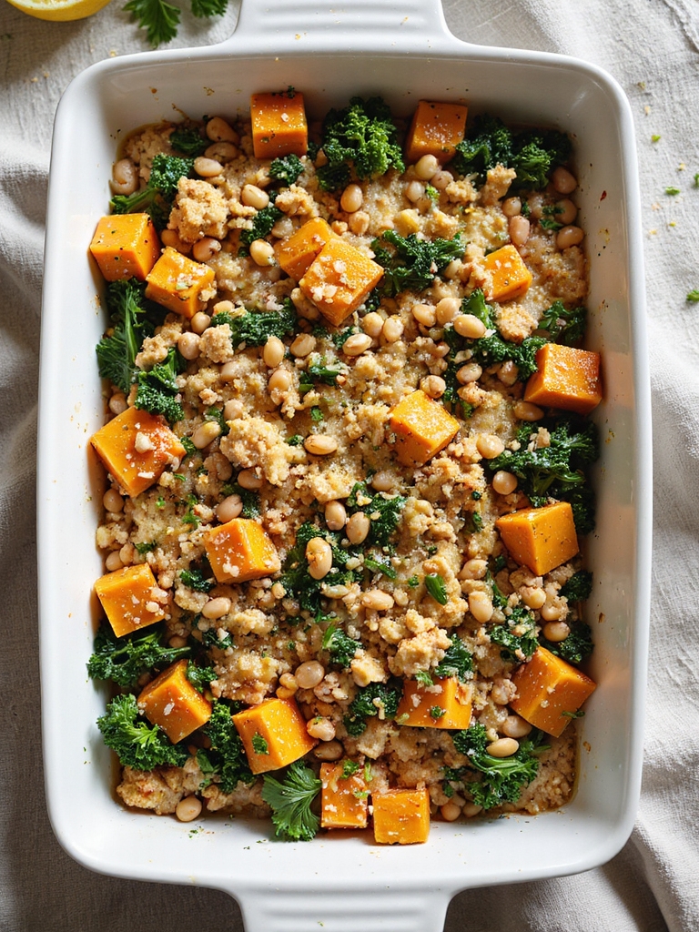 herb forward flexible dietary casserole