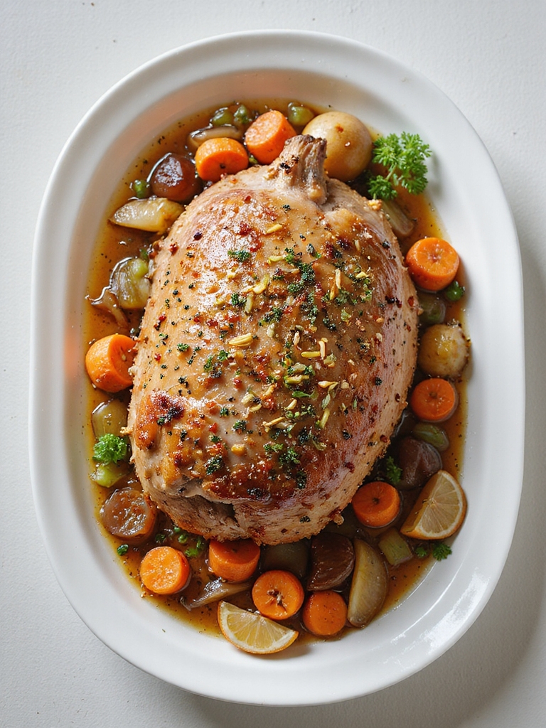 herb garlic instant pot roast