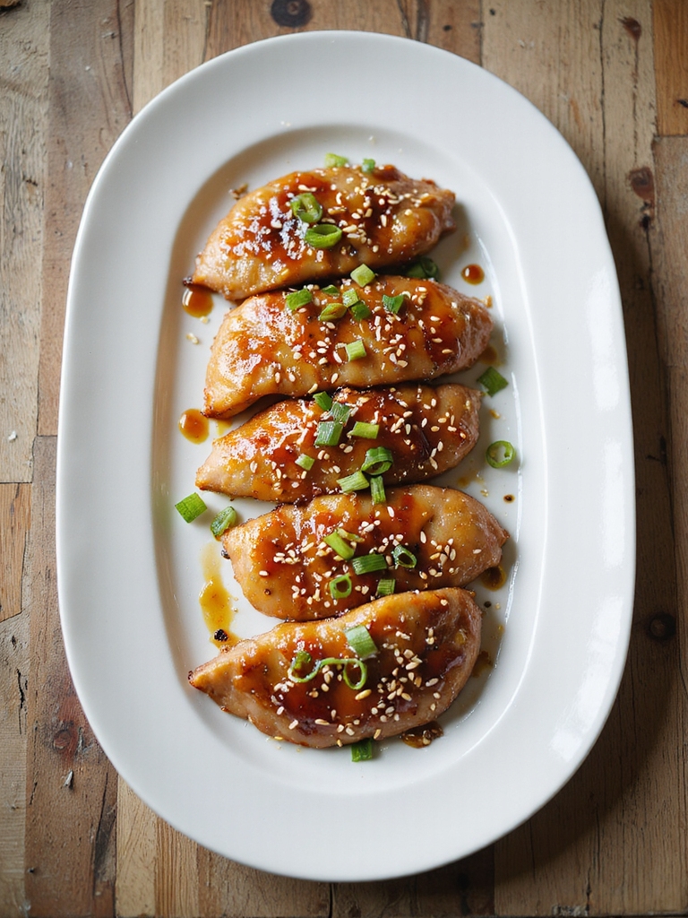 honey soy glazed turkey cutlets