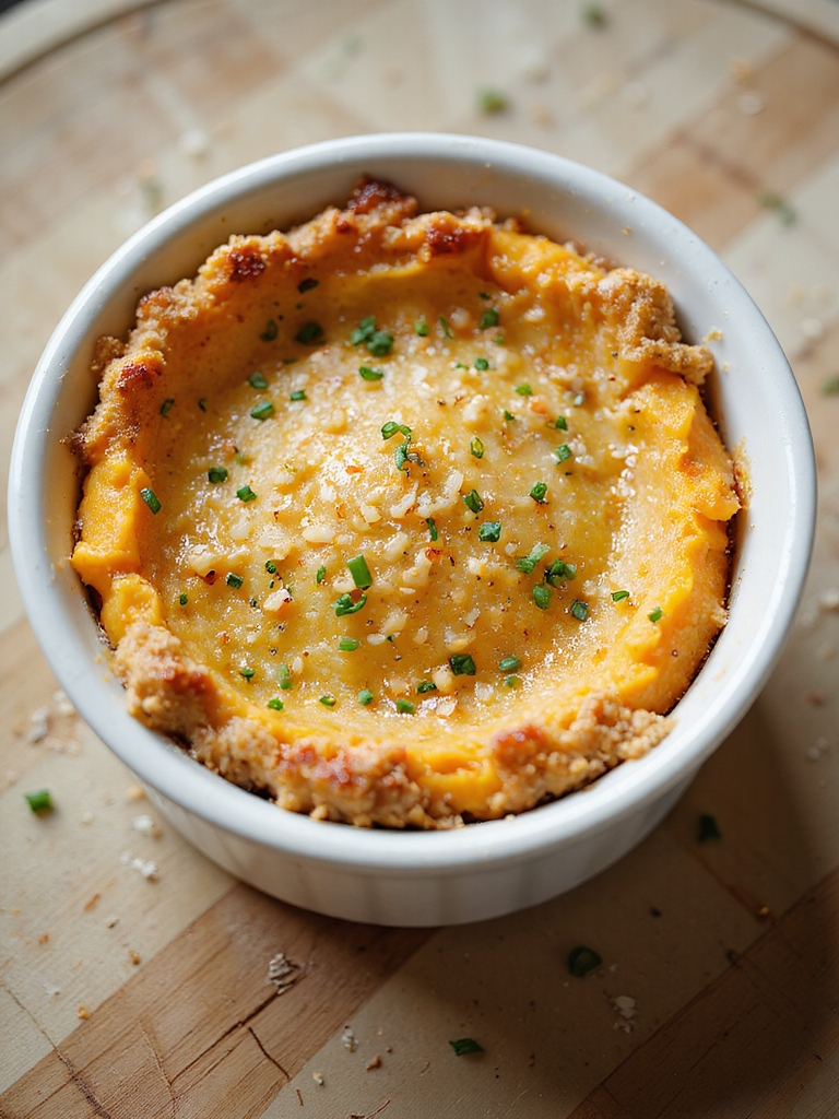individual roasted sweet potato pots