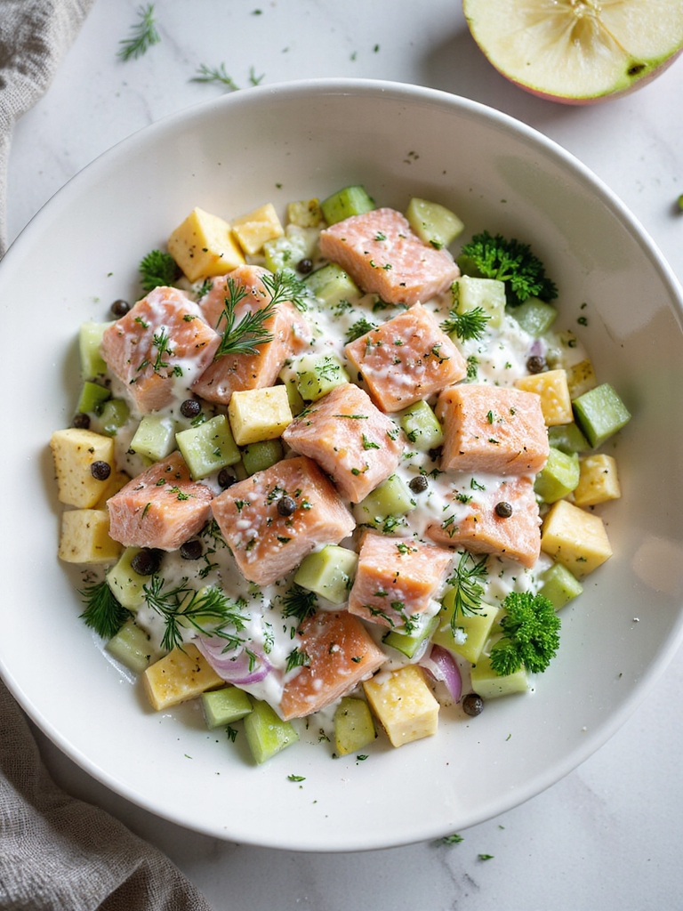 juicy flaked salmon dinners