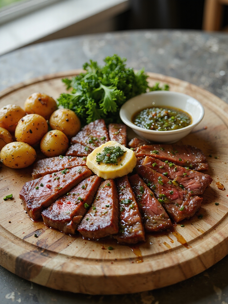 juicy pan seared steak