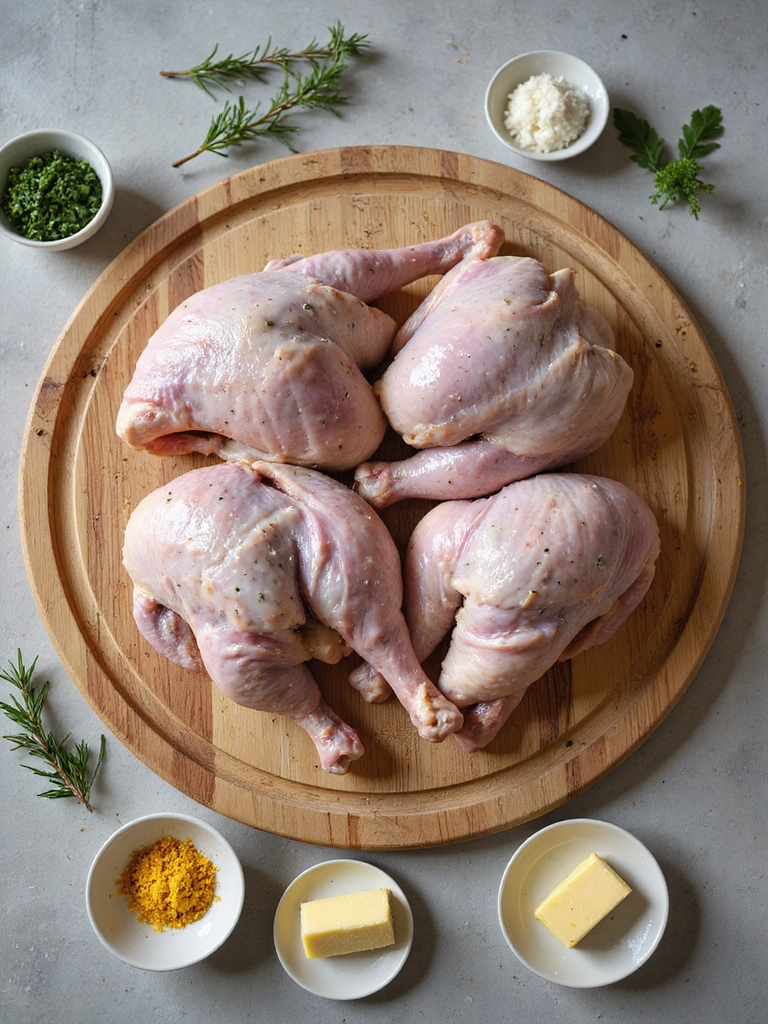 juicy roasted herb buttered turkey