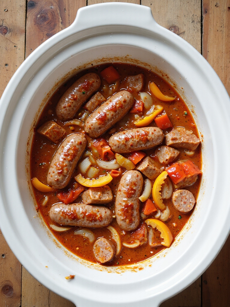 kid friendly make ahead sausage peppers