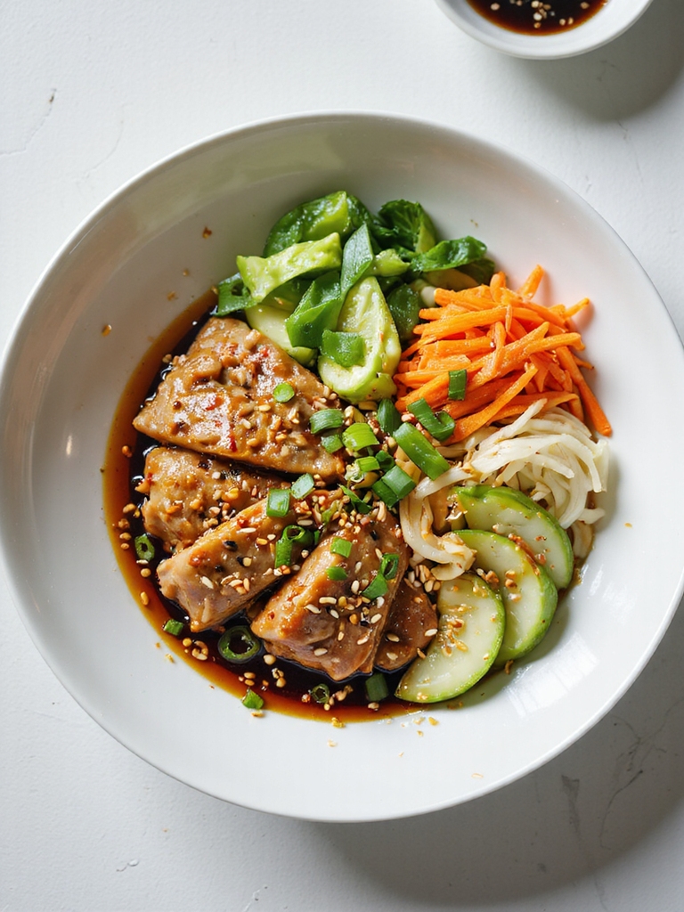 lean turkey egg roll skillet