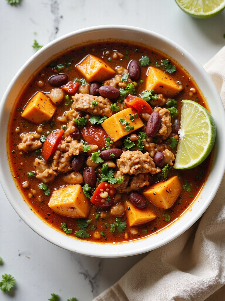 lean turkey sweet potatoes