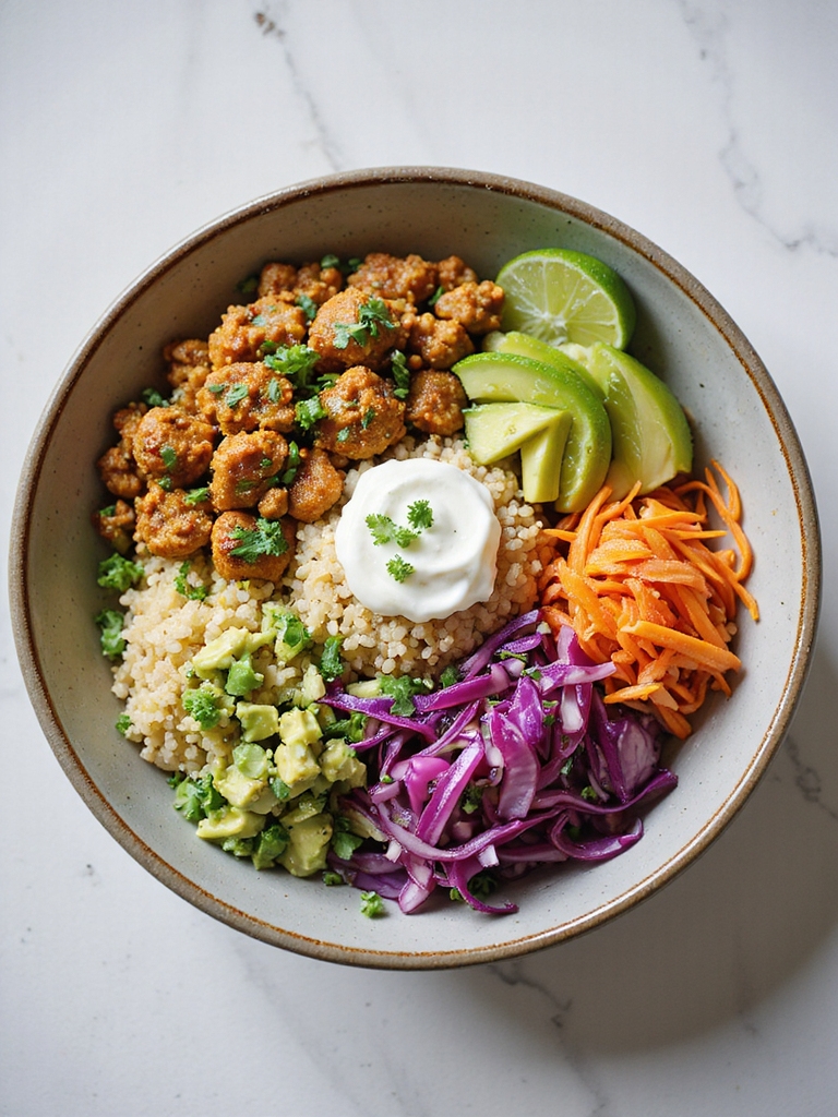lean turkey taco bowl