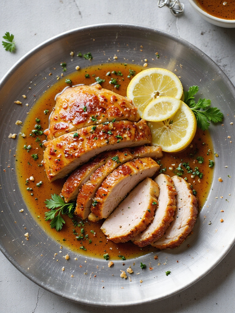 lemon herb and honey smoked