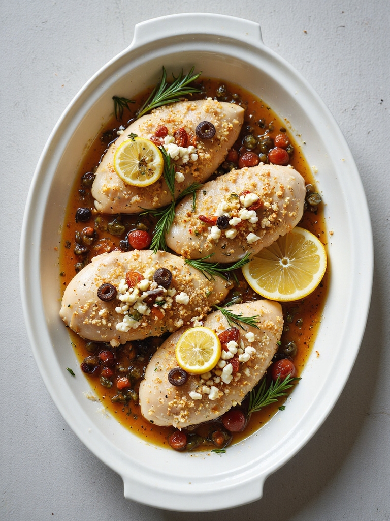 lemon rosemary stuffed chicken