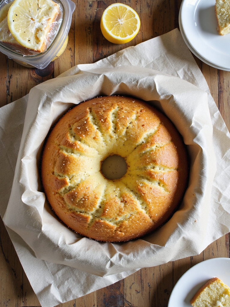 lemony cottage style crockpot loaf