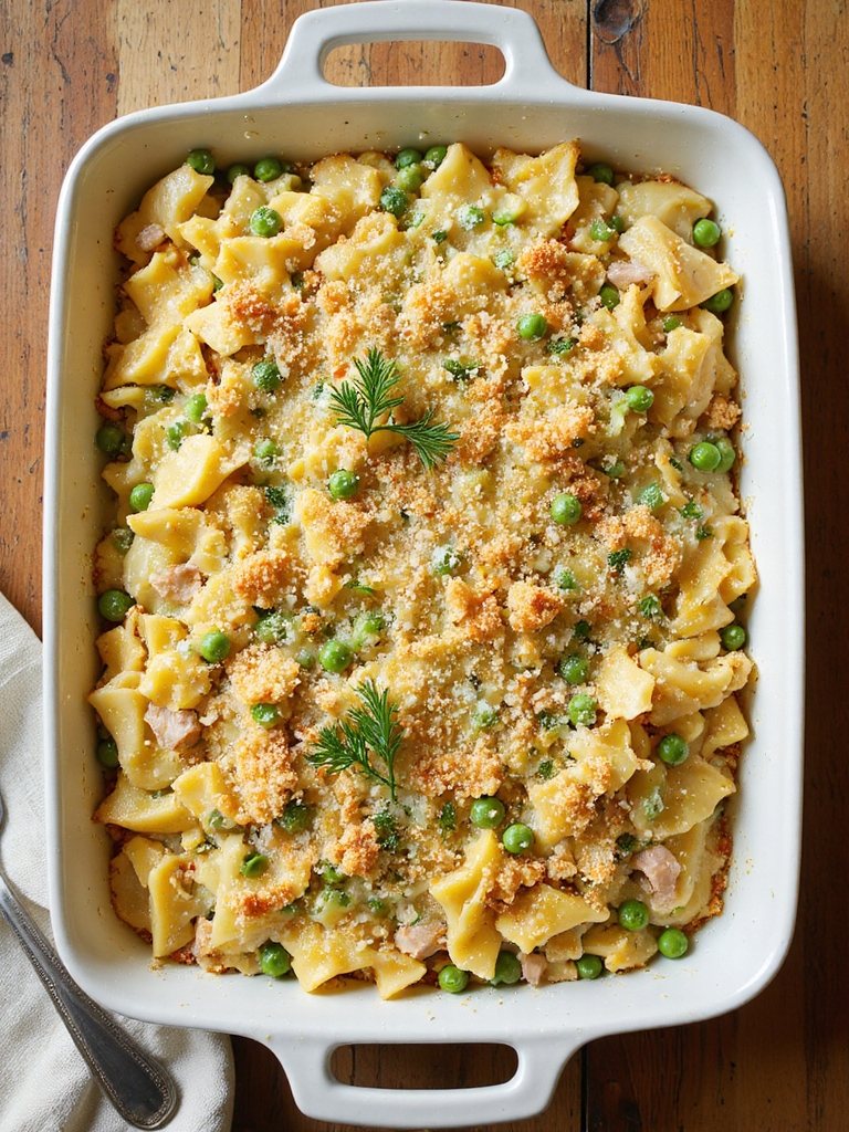 lemony dill turkey casserole