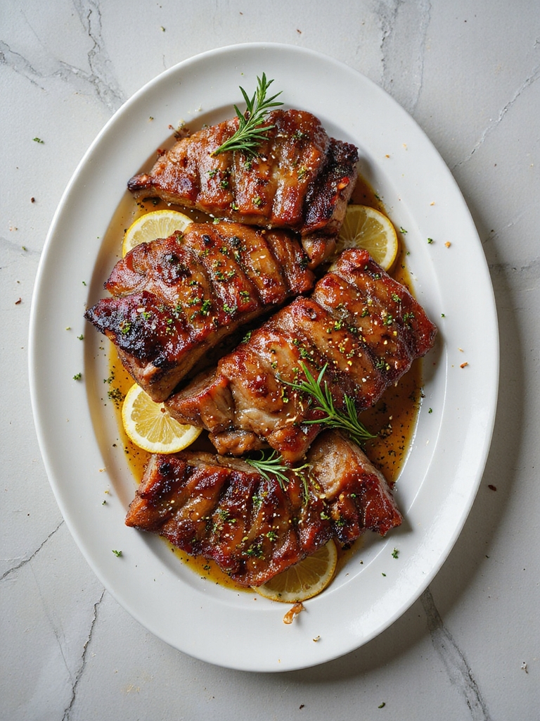 lemony mediterranean herb ribrub