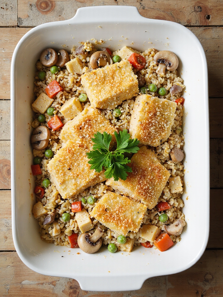 lightened greek yogurt chicken casserole