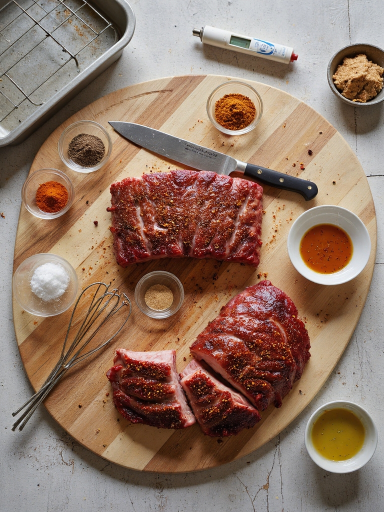 low and slow seasoned ribs