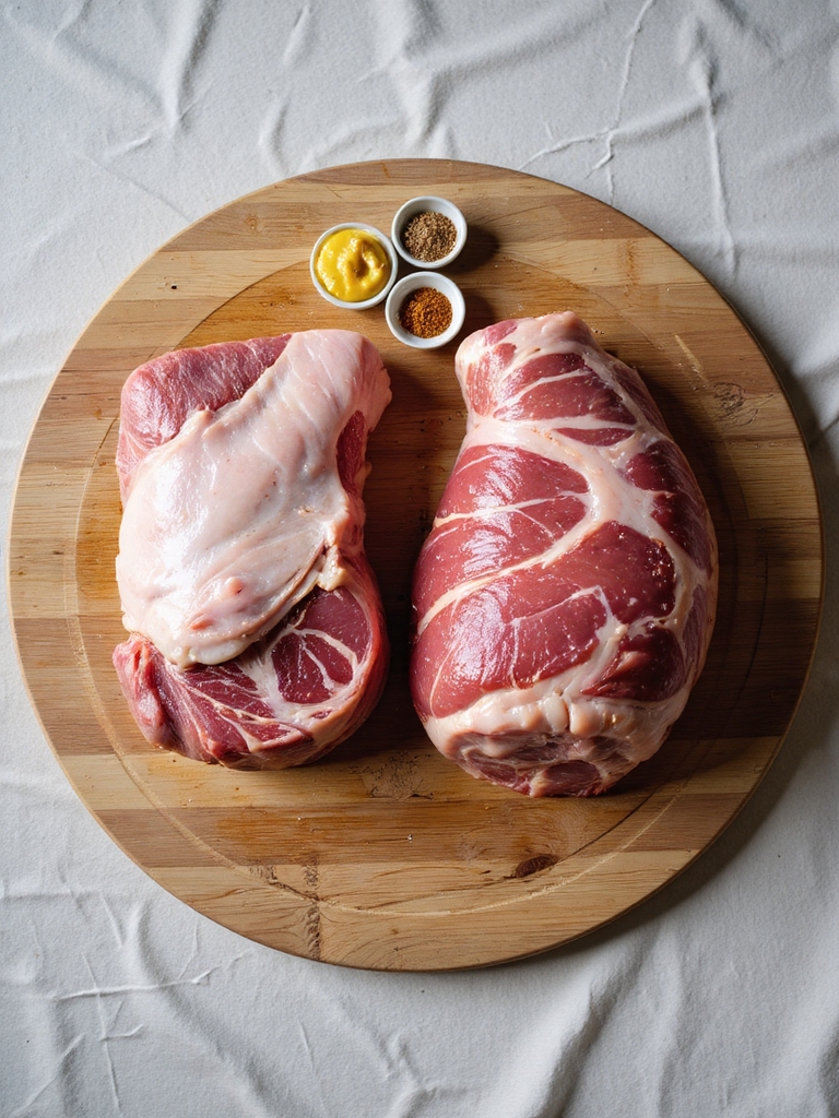 low and slow smoked pork