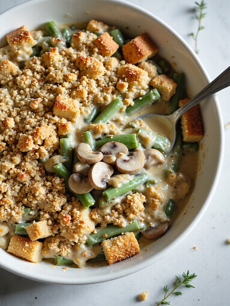 low fat creamy vegan casserole