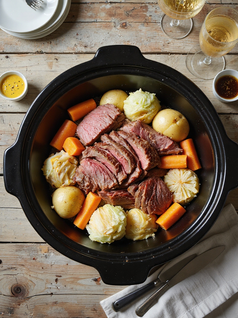 low sodium whole30 crockpot corned beef