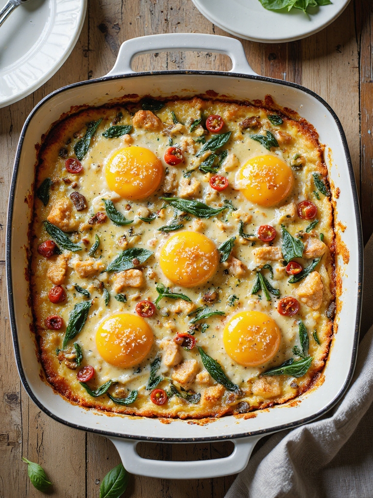 make ahead creamy chicken casserole