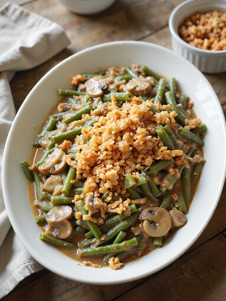make ahead creamy green beans