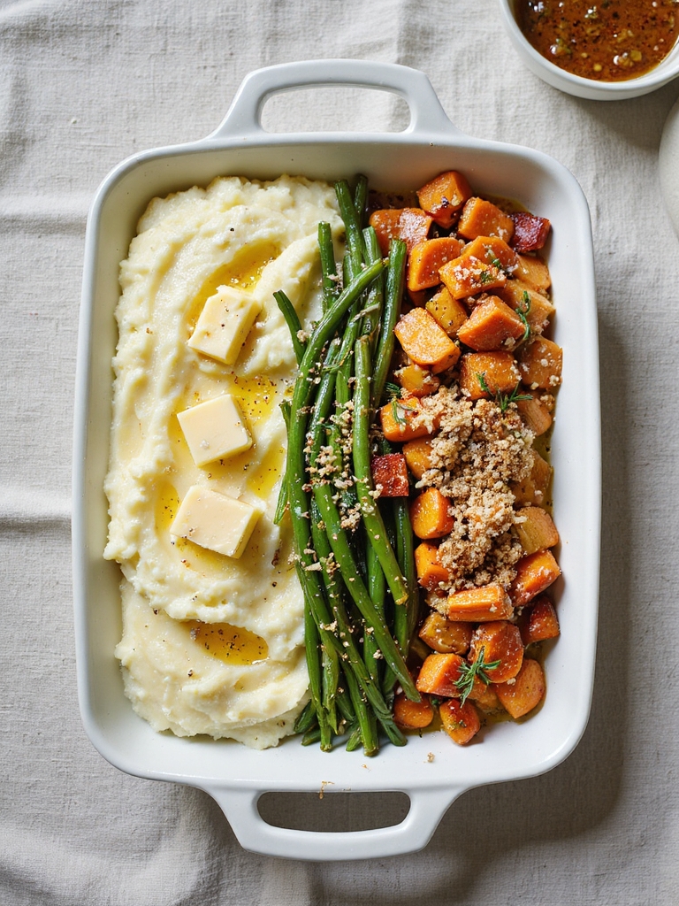 make ahead trio roasted sides