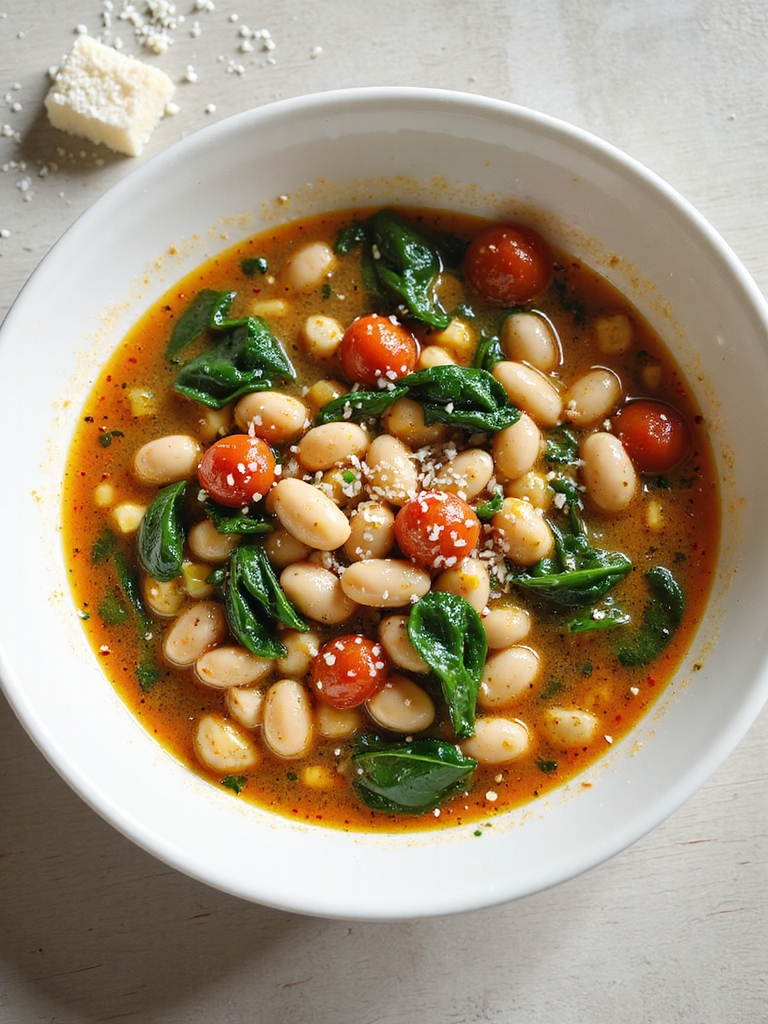 mediterranean crockpot white beans