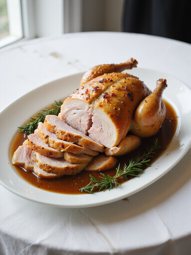 moist flavorful holiday crockpot turkey