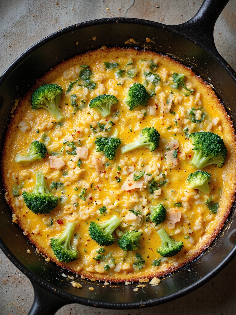one pan creamy broccoli rice
