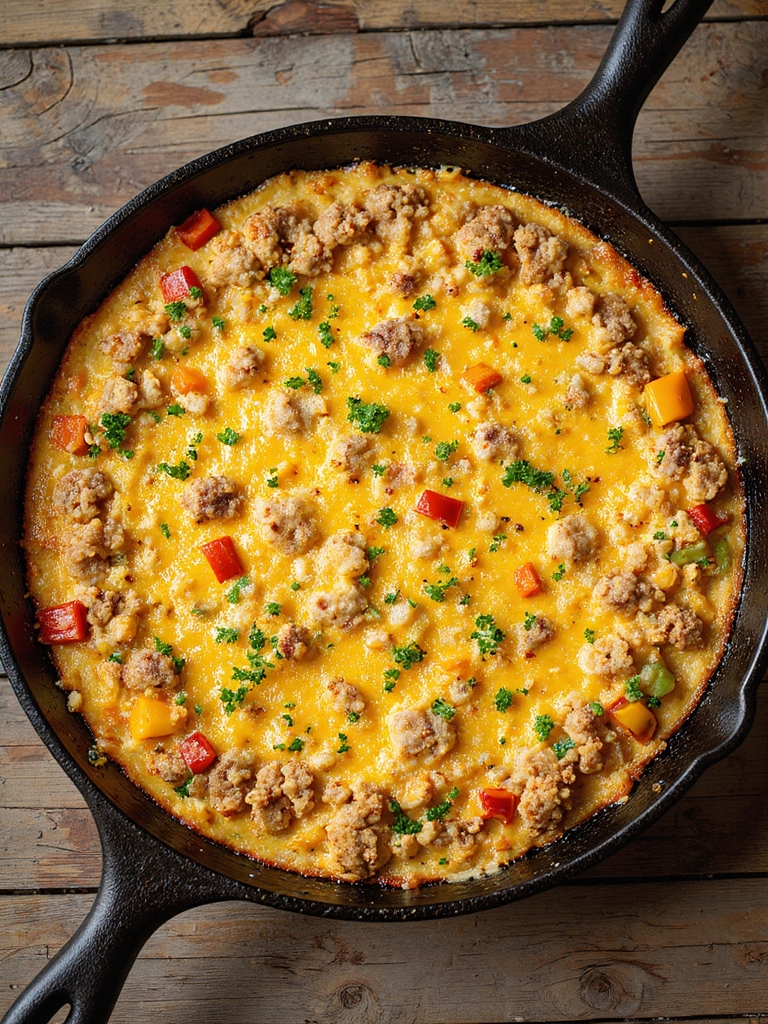 one pan turkey pepper casserole