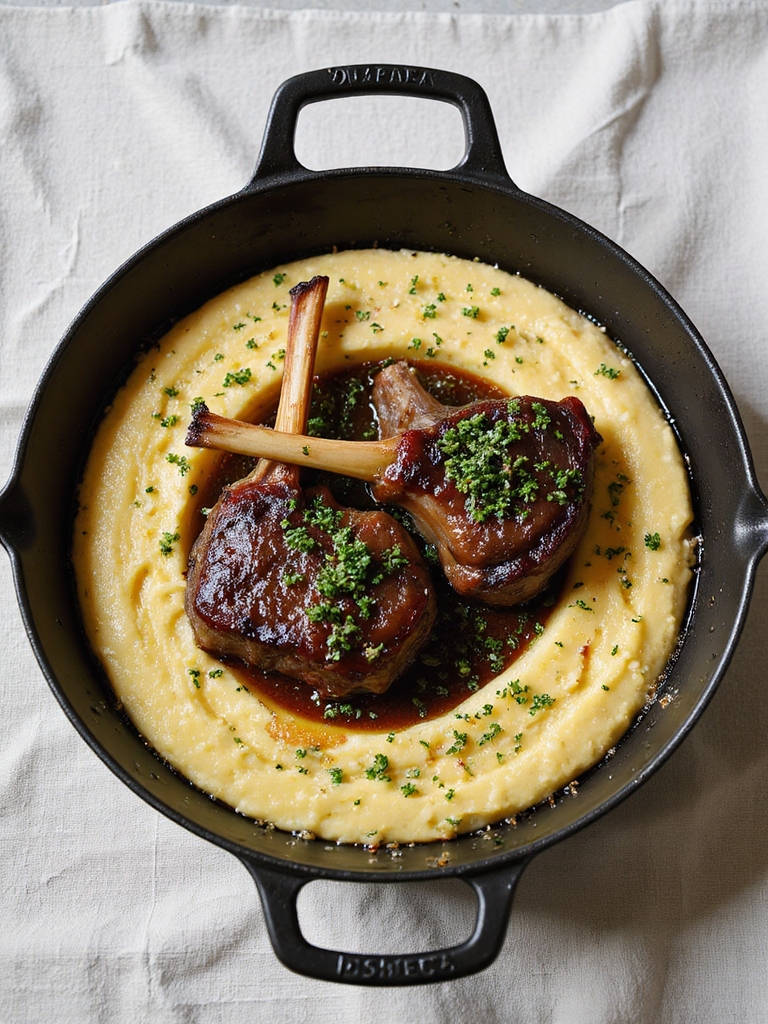 oven braised veal shanks with parmesan