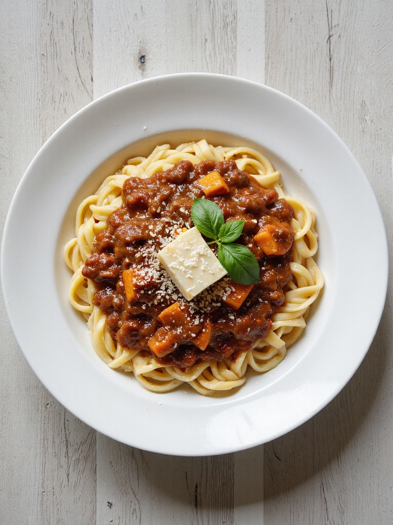 overnight slow simmered rich rag