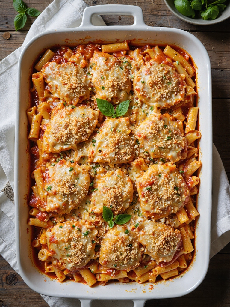 quick cheesy baked chicken casserole