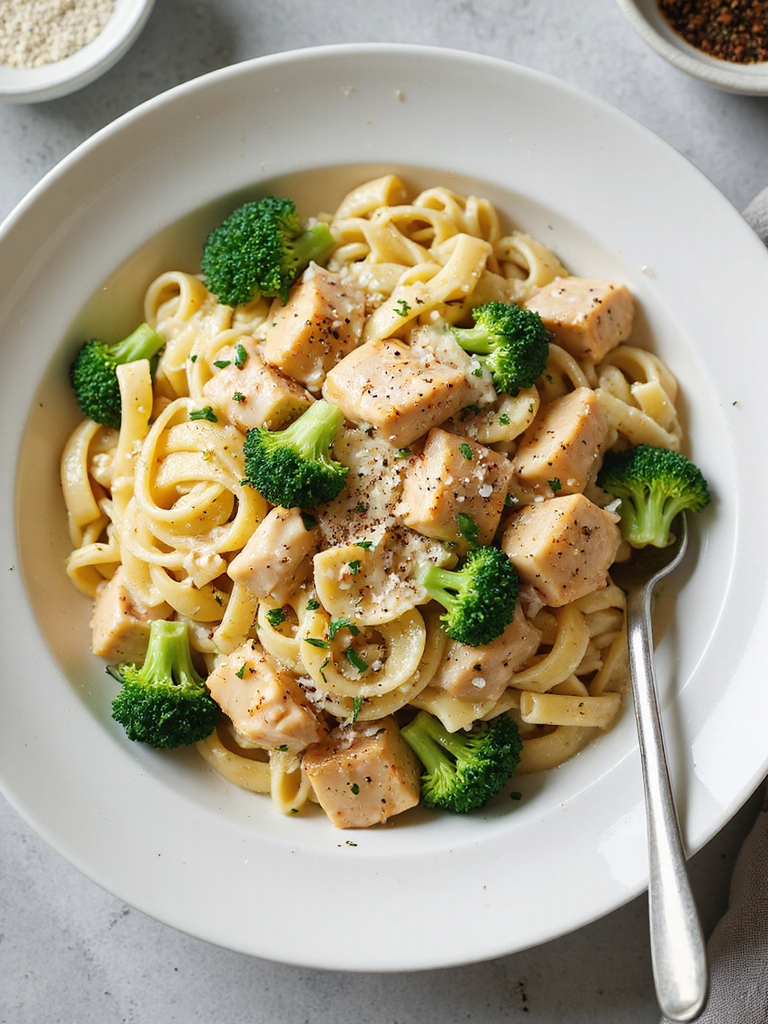 quick creamy chicken alfredo