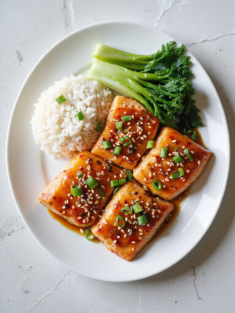 quick honey soy glazed salmon