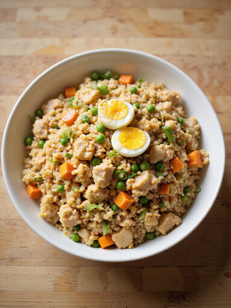 quick lean turkey fried rice