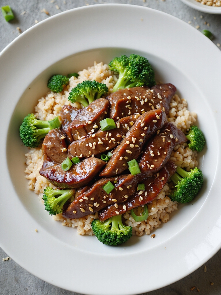 quick savory beef and broccoli stir fry