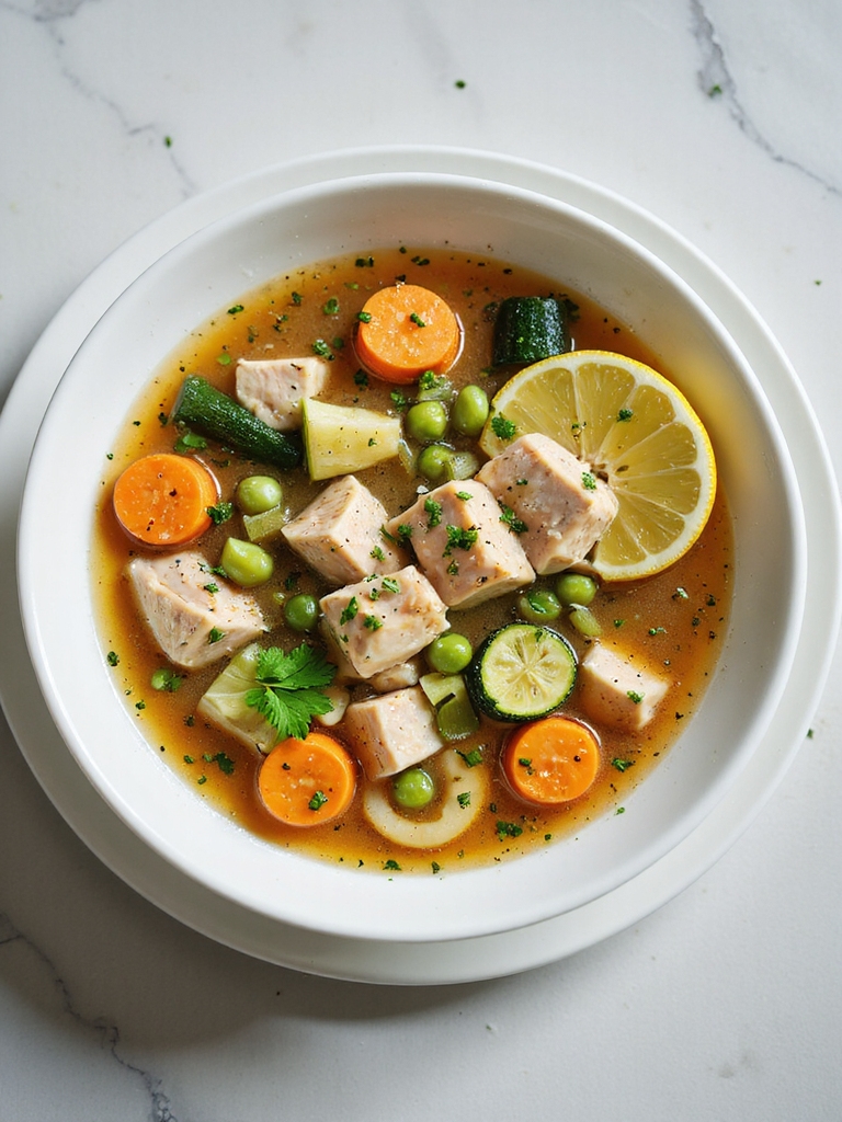 quick turkey vegetable broth