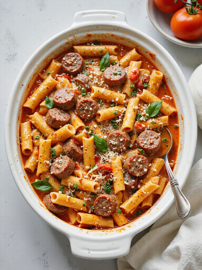 rescue creamy crockpot pasta