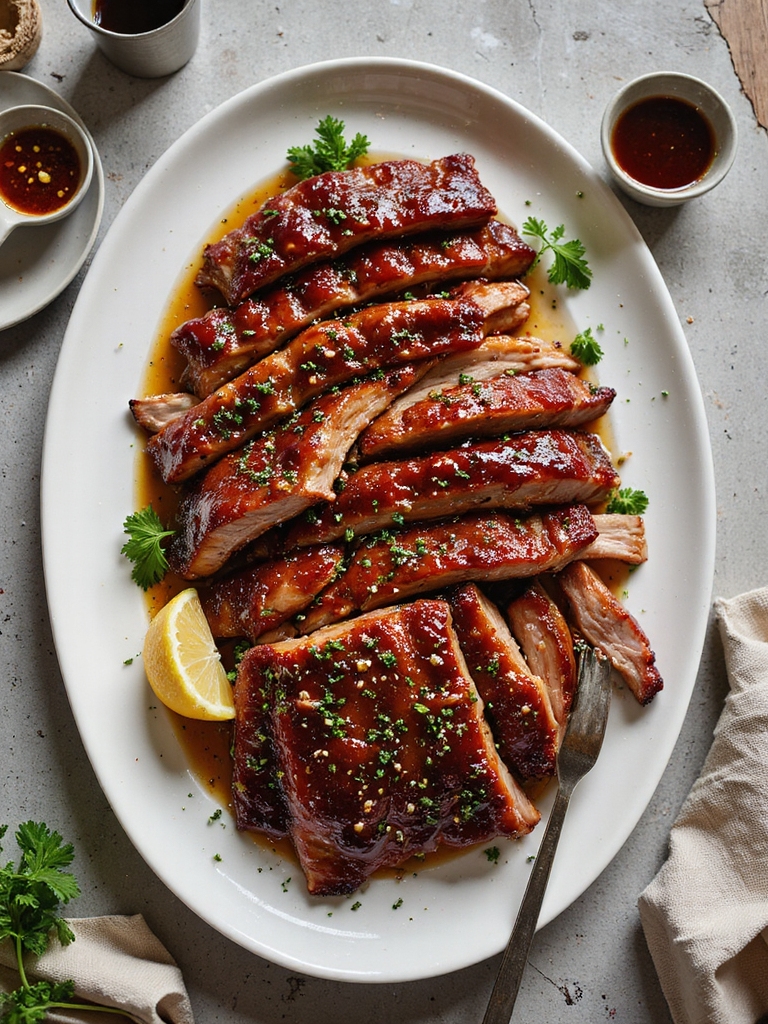 rest glaze gently reheat