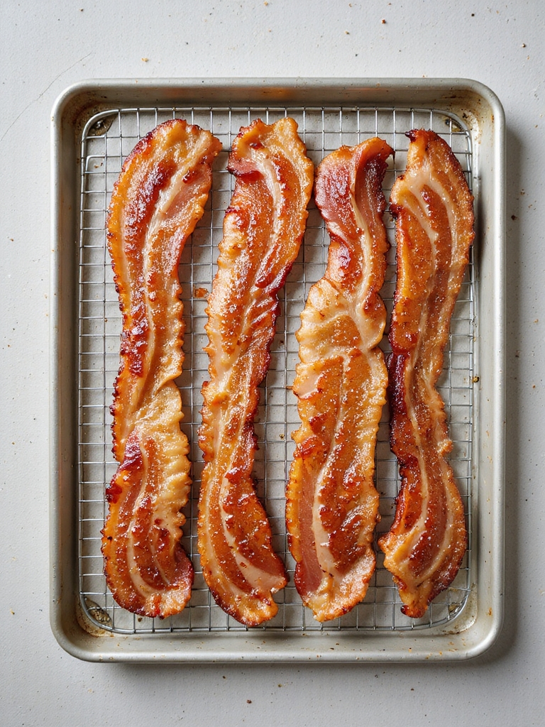 rimmed rack oven baked crisp