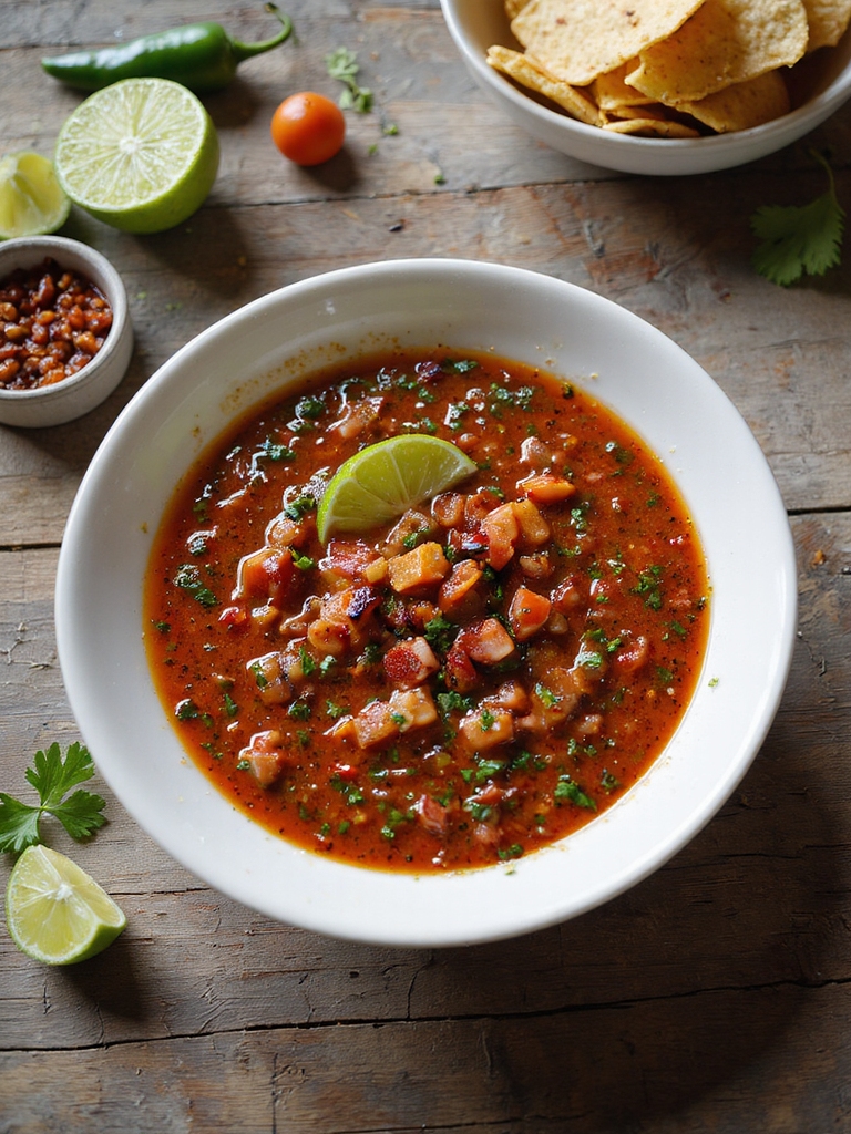roasted chipotle salsa roja