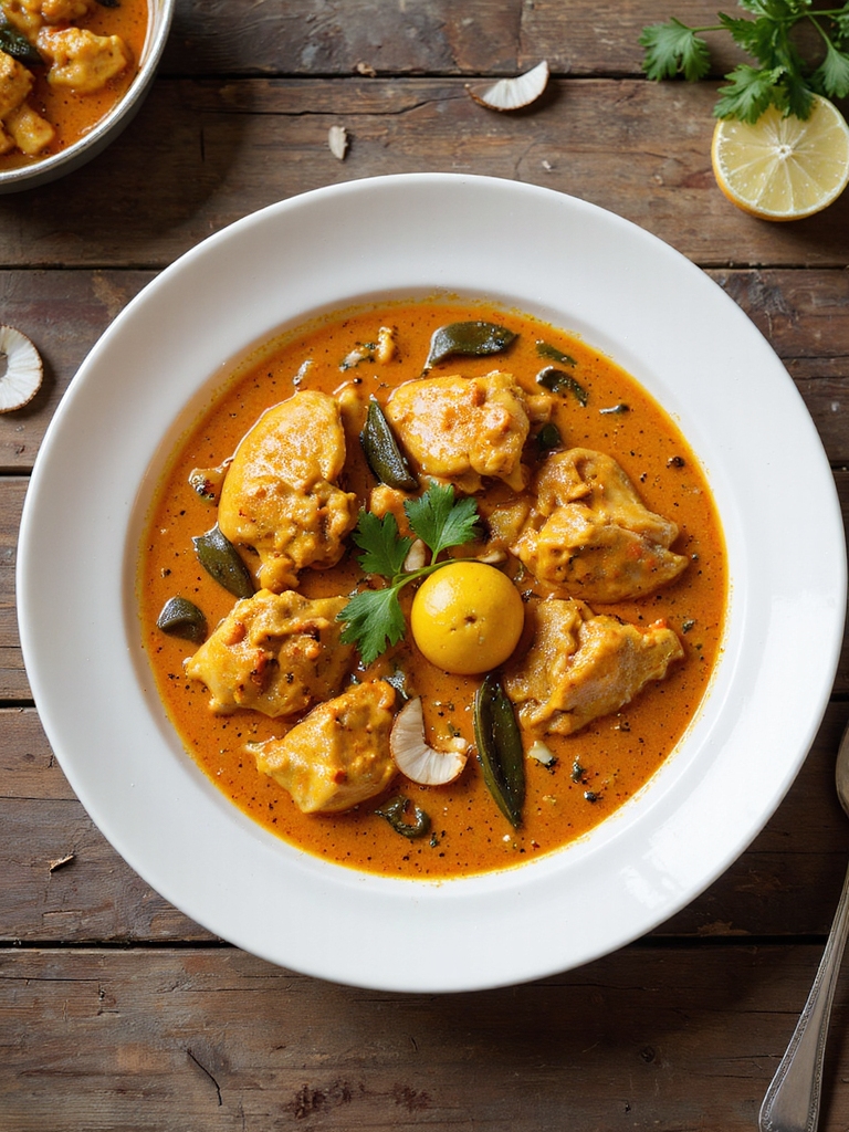 roasted coconut malvani chicken