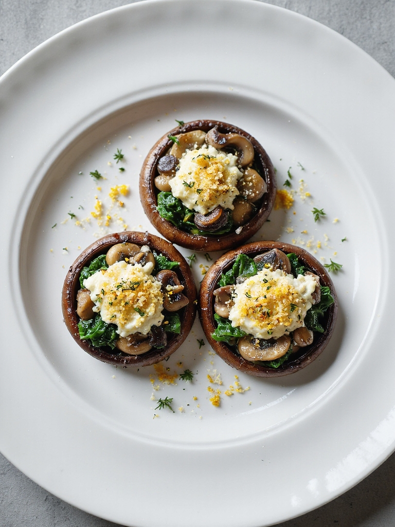 roasted portobellos with filling