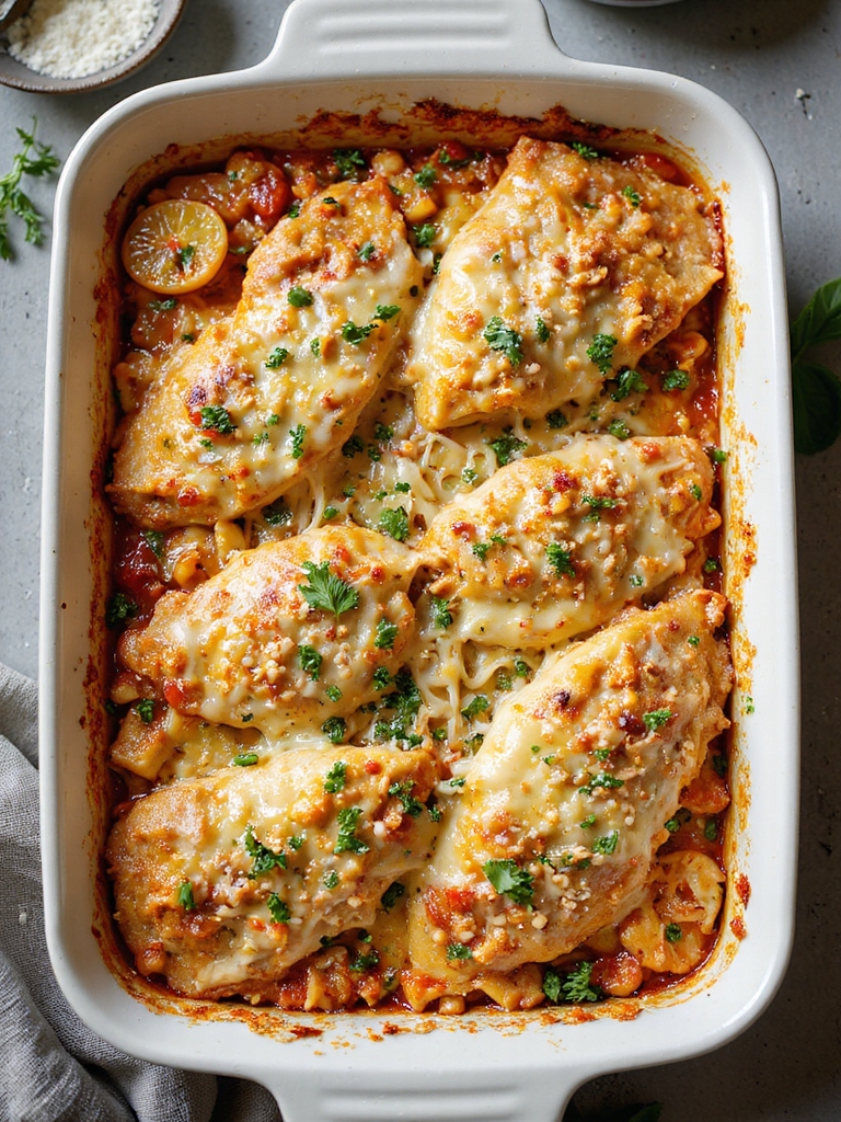 rotisserie no boil chicken casserole