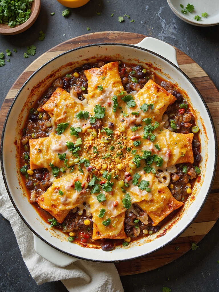 saut ed veggies with protein layers