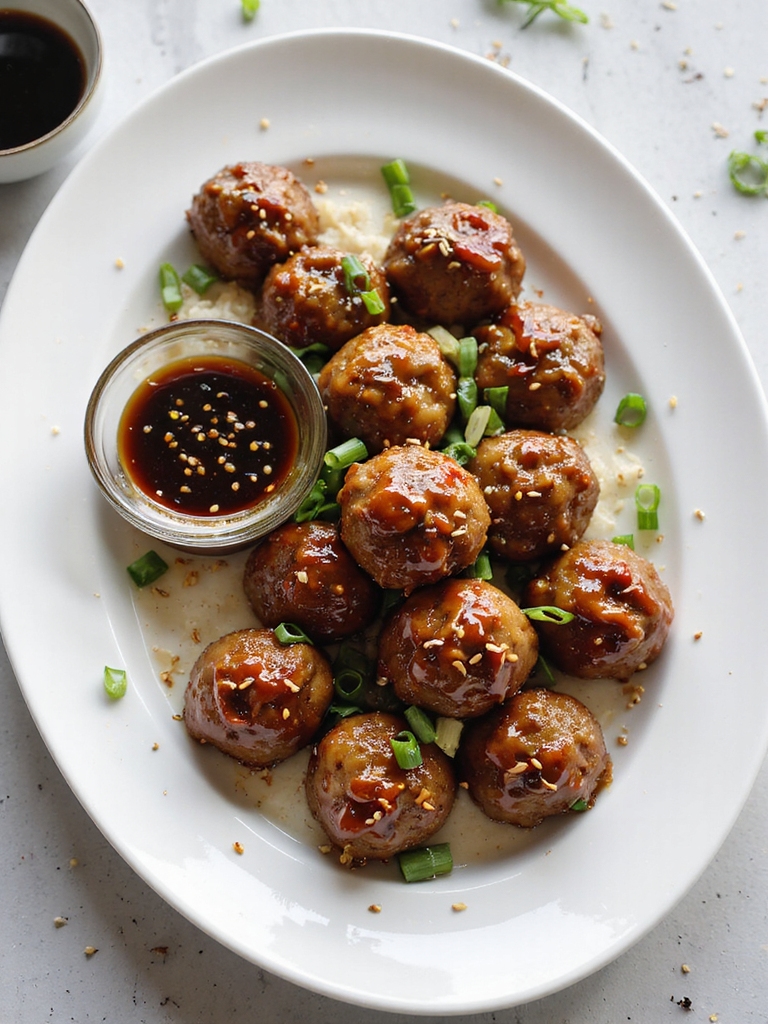 savory pork meatballs versatile