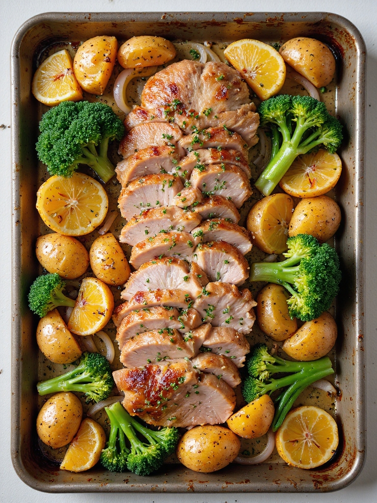 seared roasted pork dinner