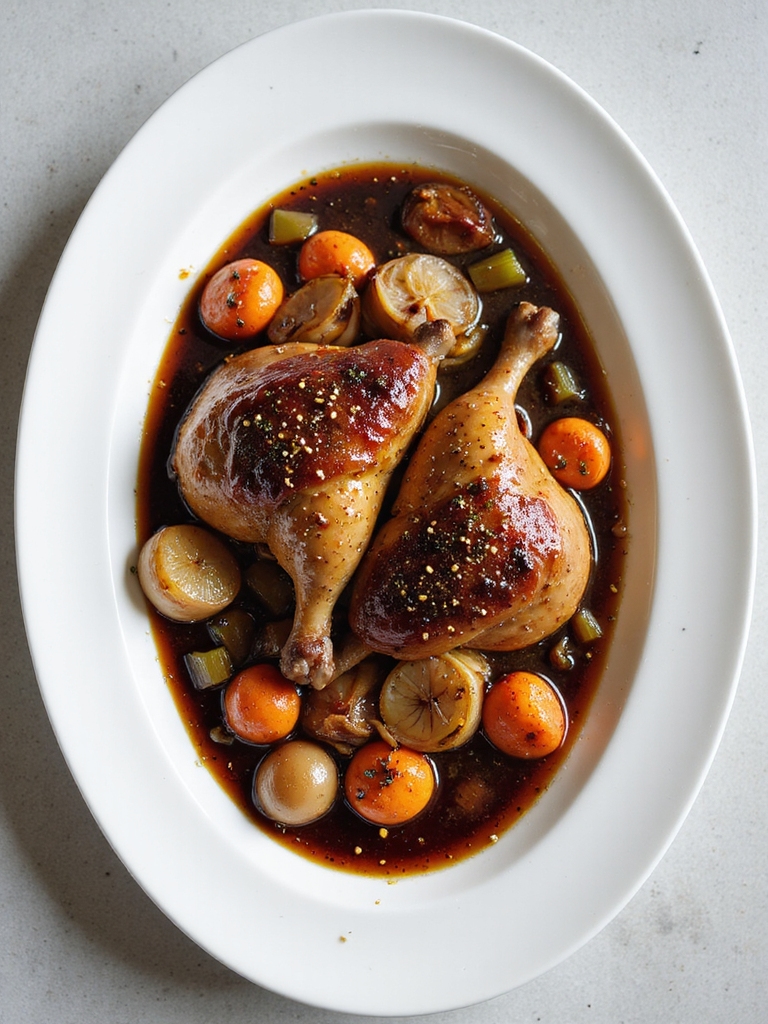 slow braised turkey legs recipe