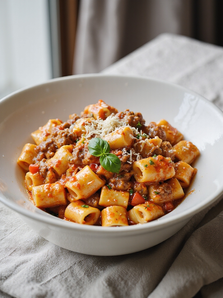 slow cooked cheesy pasta meals