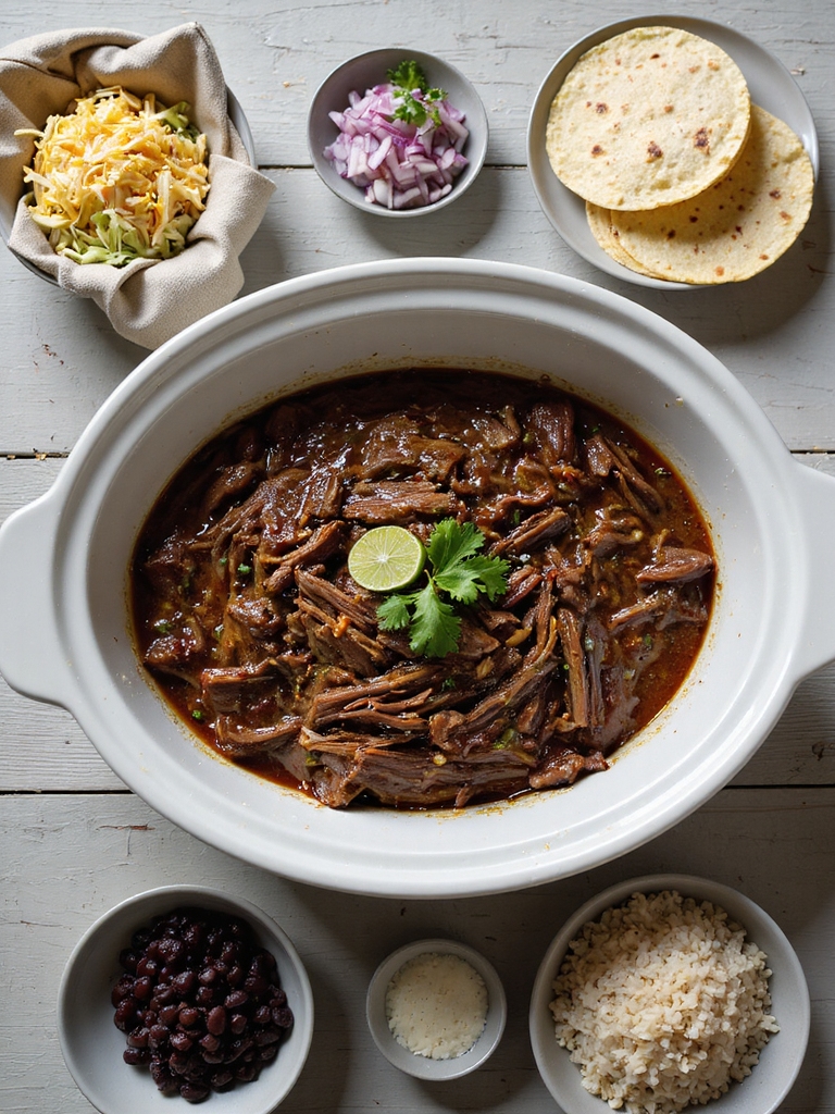 slow cooked chipotle beef tacos